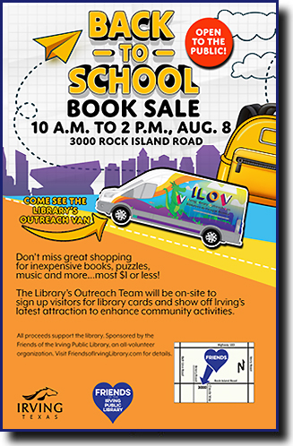Back to School Book Sale
