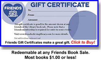 Friends Gift Certificate